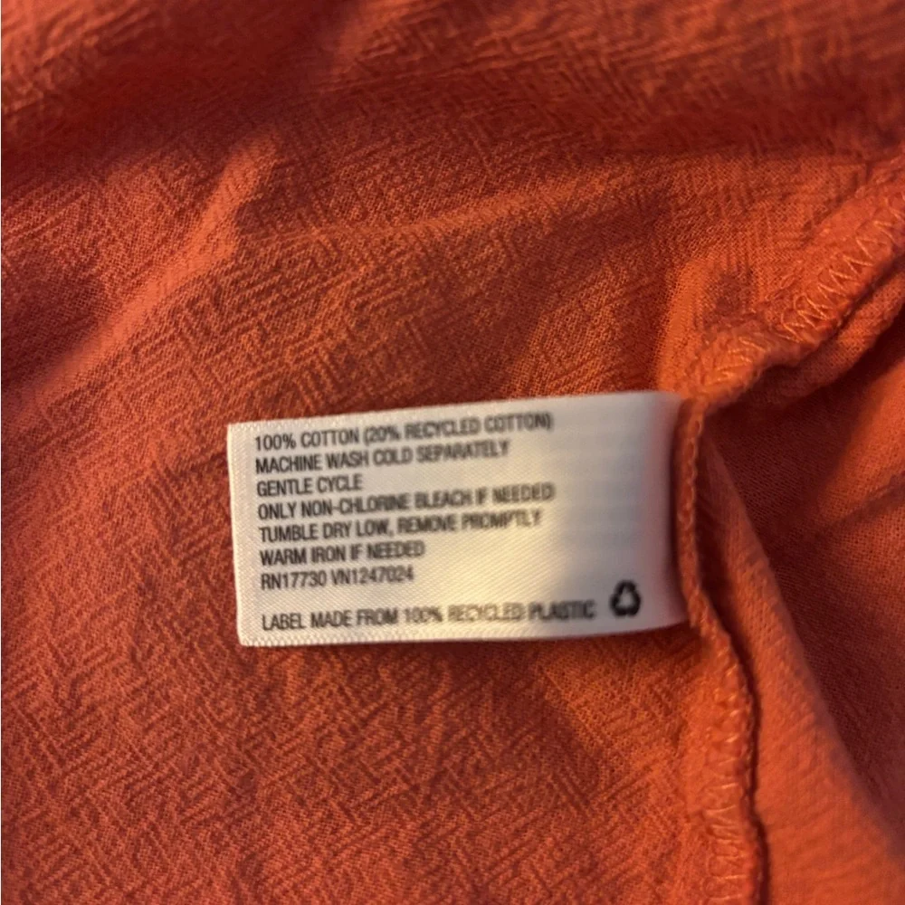 Universal Thread Rust Button-Down Midi Dress - Picture 4 of 4